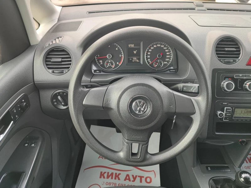 VW Caddy 1.6 TDI -75ks-7  МЕСТА-137000km, снимка 12 - Автомобили и джипове - 53121634