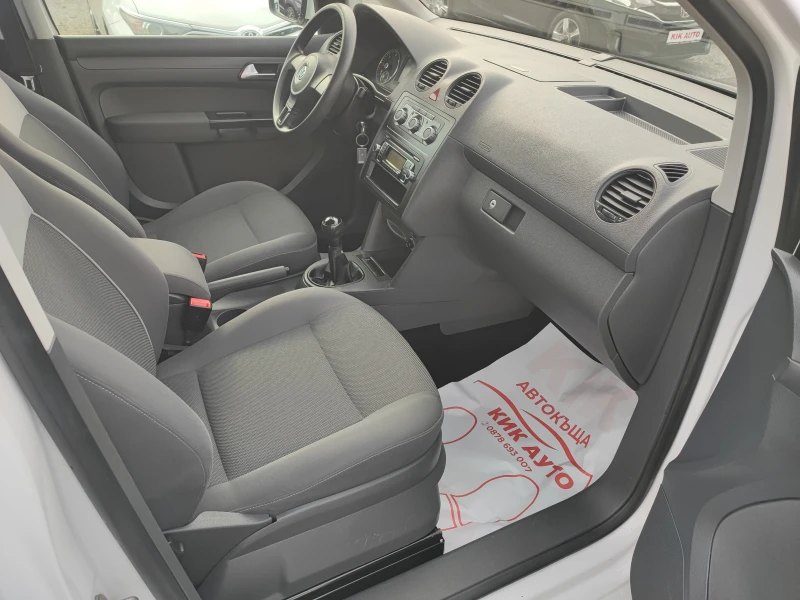 VW Caddy 1.6 TDI -75ks-7  МЕСТА-137000km, снимка 10 - Автомобили и джипове - 53121634