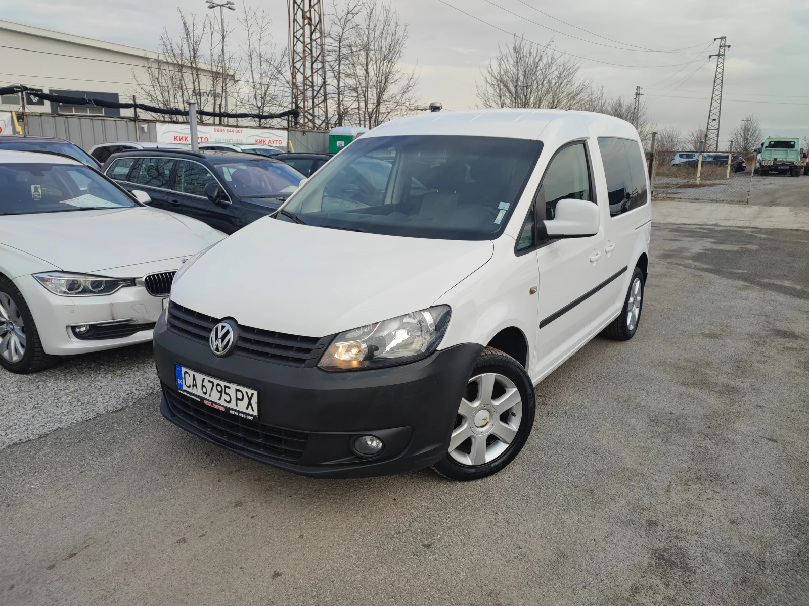 VW Caddy 1.6 TDI -75ks-7  МЕСТА-137000km, снимка 1