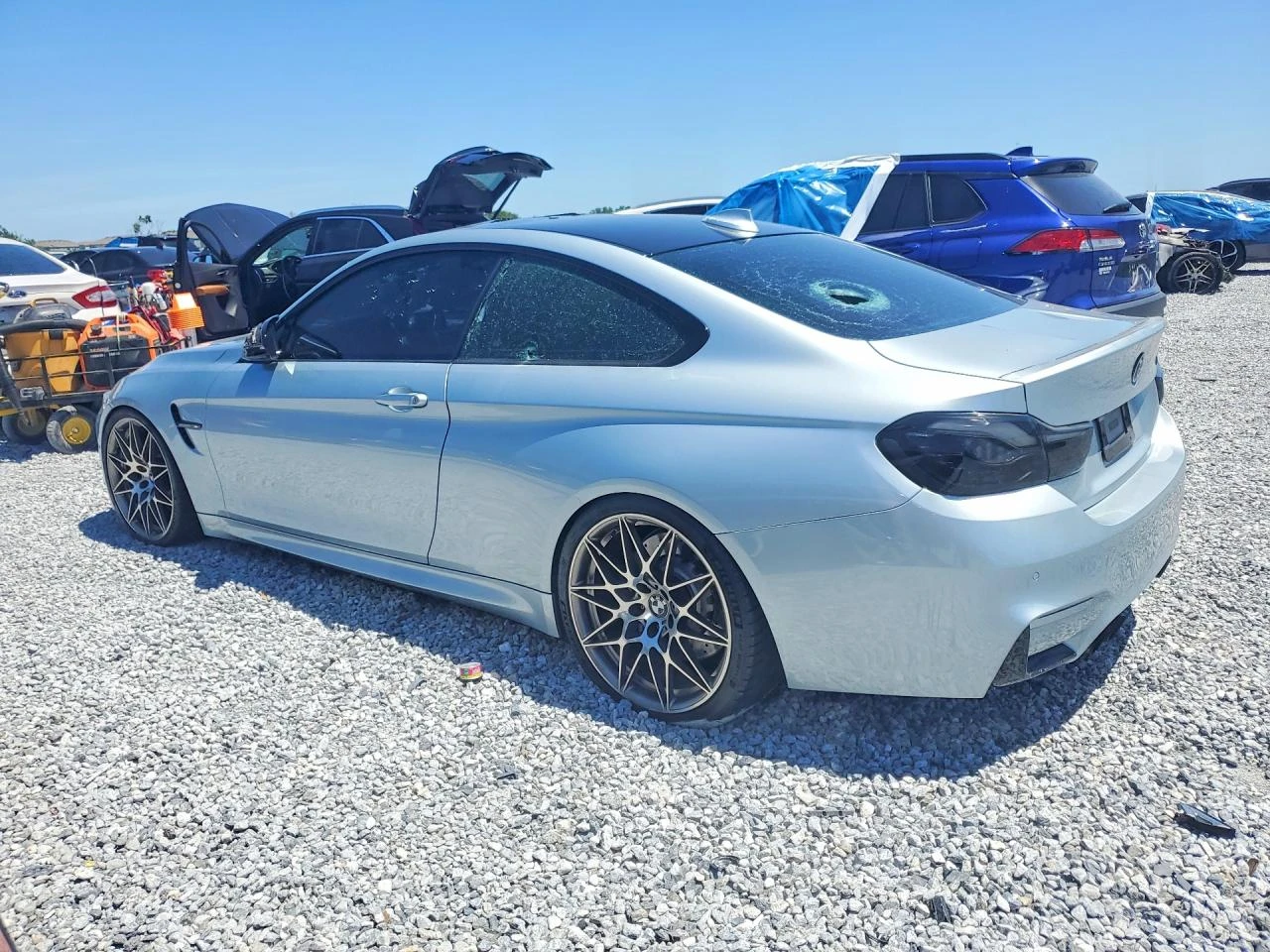 BMW M4 COMPETITION HARMAN| HUD| 360| ЩОРИ| , снимка 4 - Автомобили и джипове - 54632605