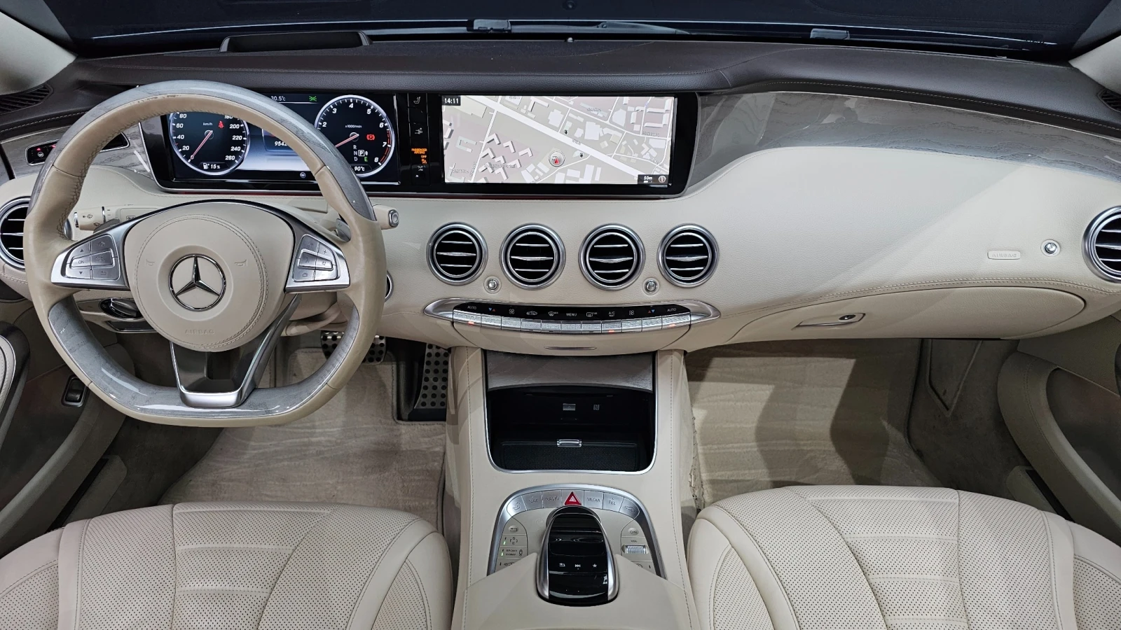 Mercedes-Benz S 400 3.0 V6 Biturbo 4MATIC, FULL, снимка 6 - Автомобили и джипове - 55310290