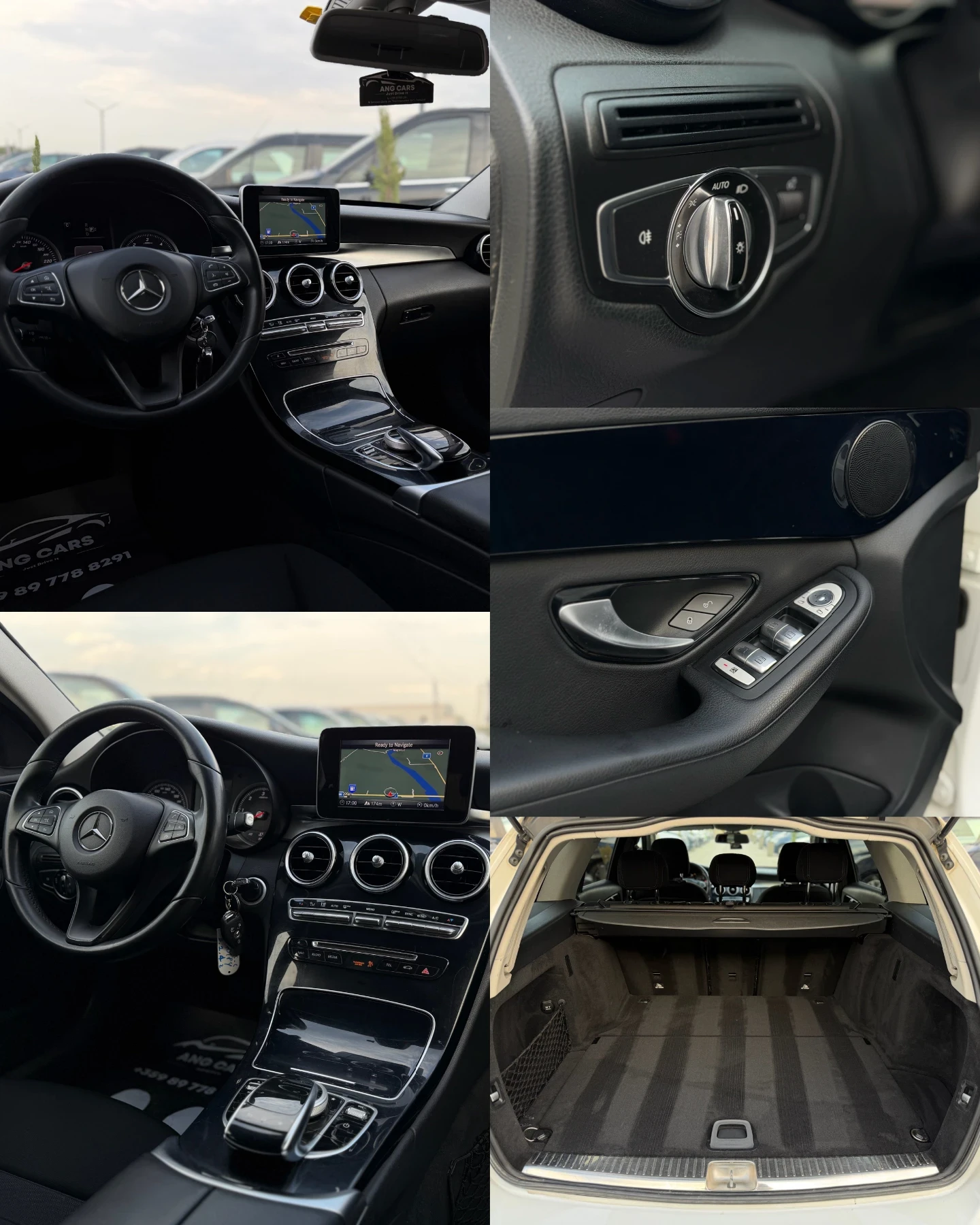 Mercedes-Benz C 220 * 7G Tronic* Led* 2016* , снимка 13 - Автомобили и джипове - 55930529