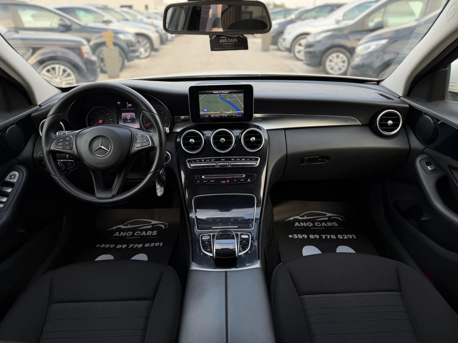 Mercedes-Benz C 220 * 7G Tronic* Led* 2016* , снимка 9 - Автомобили и джипове - 55930529