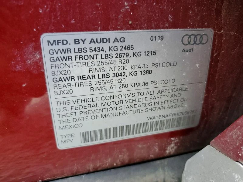 Audi Q5 2.0L 4 ALL WHEEL DRIVE, снимка 15 - Автомобили и джипове - 53929065