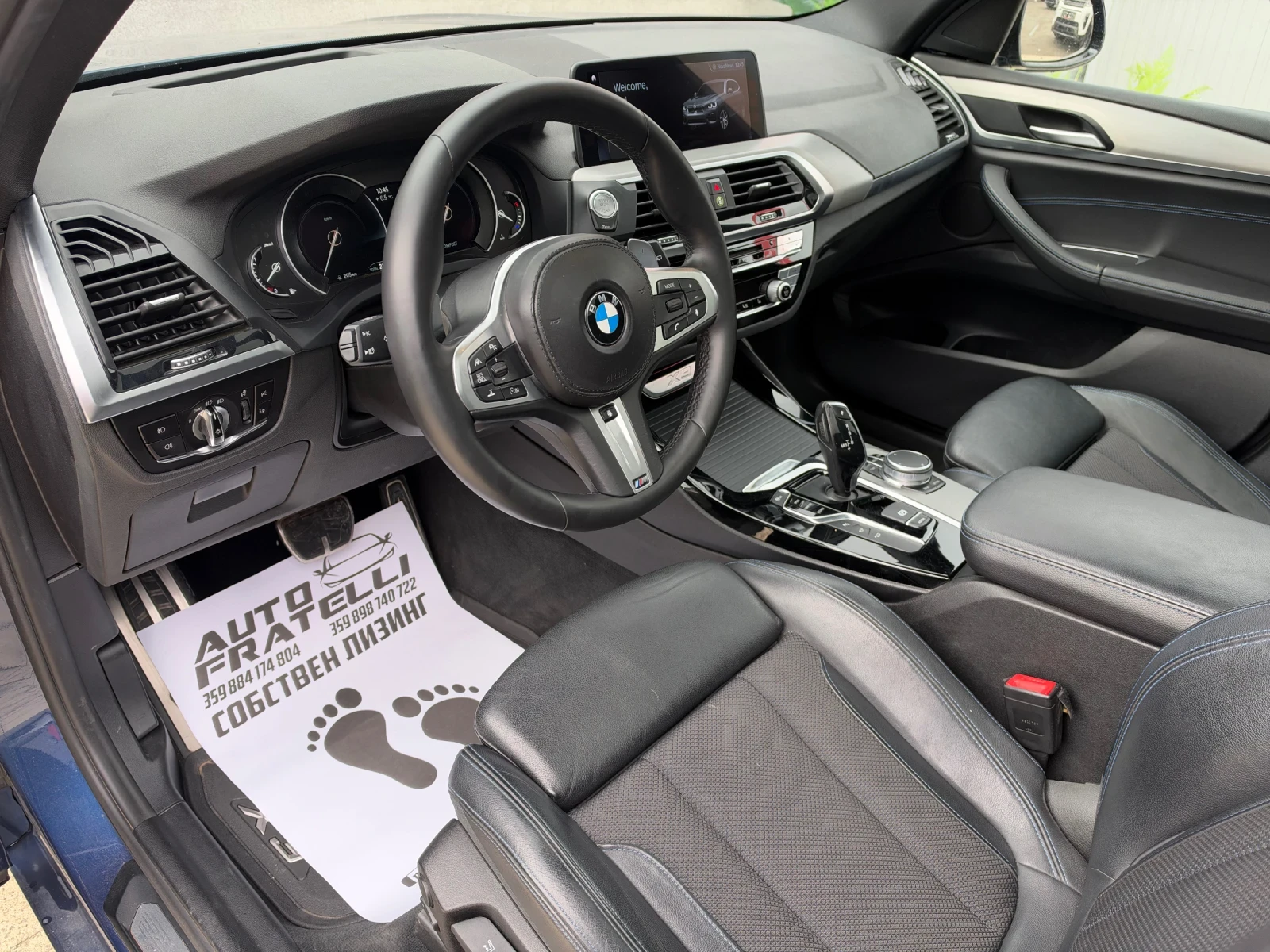 BMW X3 3.0d M Pack | ЛИЗИНГ, снимка 9 - Автомобили и джипове - 56502535