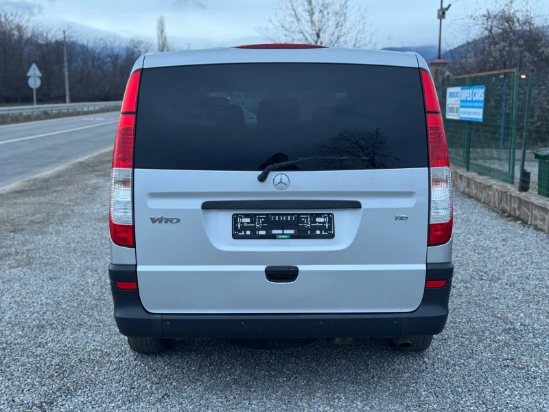 Mercedes-Benz Vito 115CDI* Немски* 6ск* Пътнически* Клима* Топ, снимка 4 - Бусове и автобуси - 53279253
