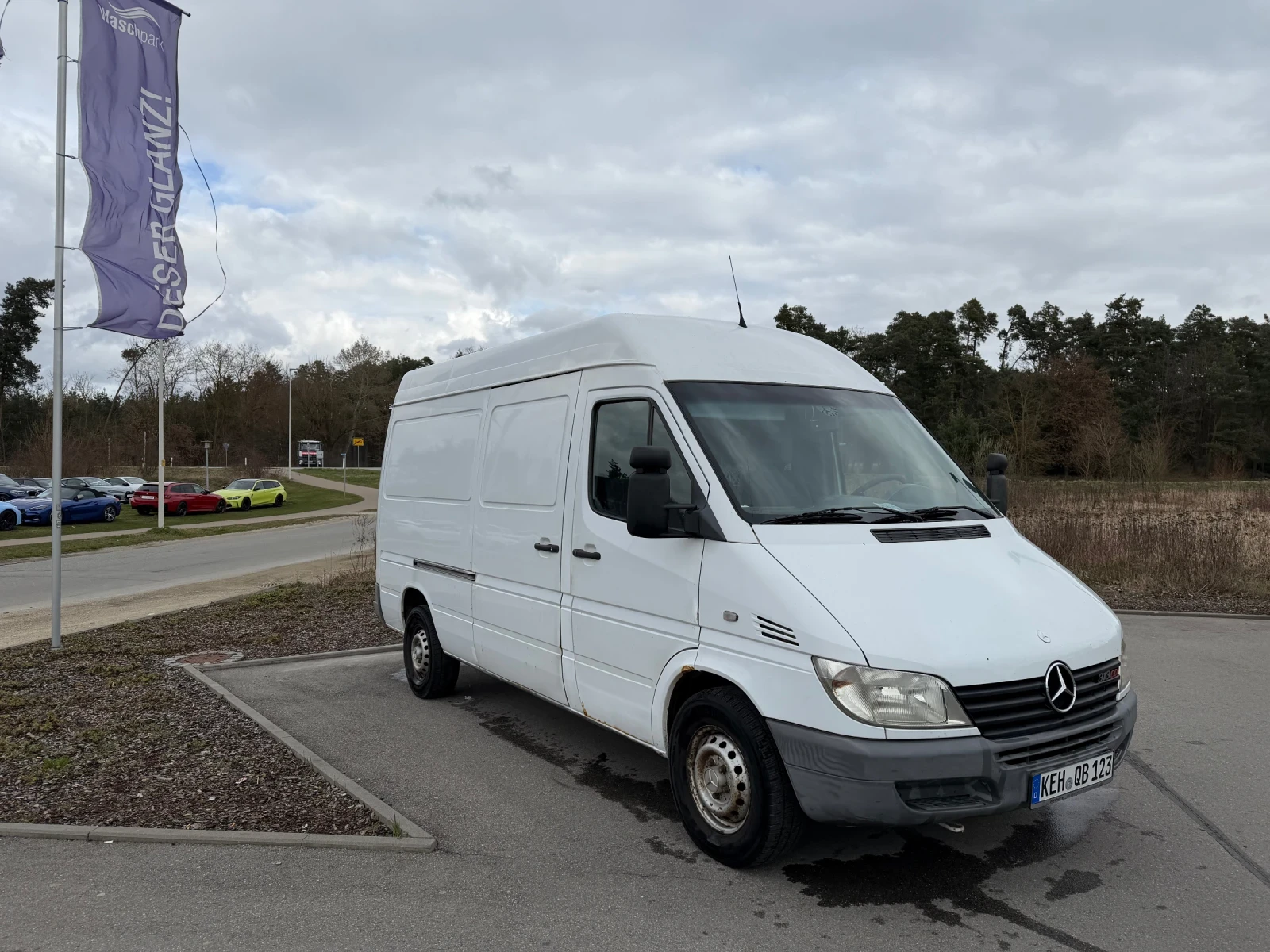 Mercedes-Benz Sprinter 313 CDI 313, КЛИМА, ТЕМПОМАТ, КАМЕРА , снимка 3 - Бусове и автобуси - 53866383