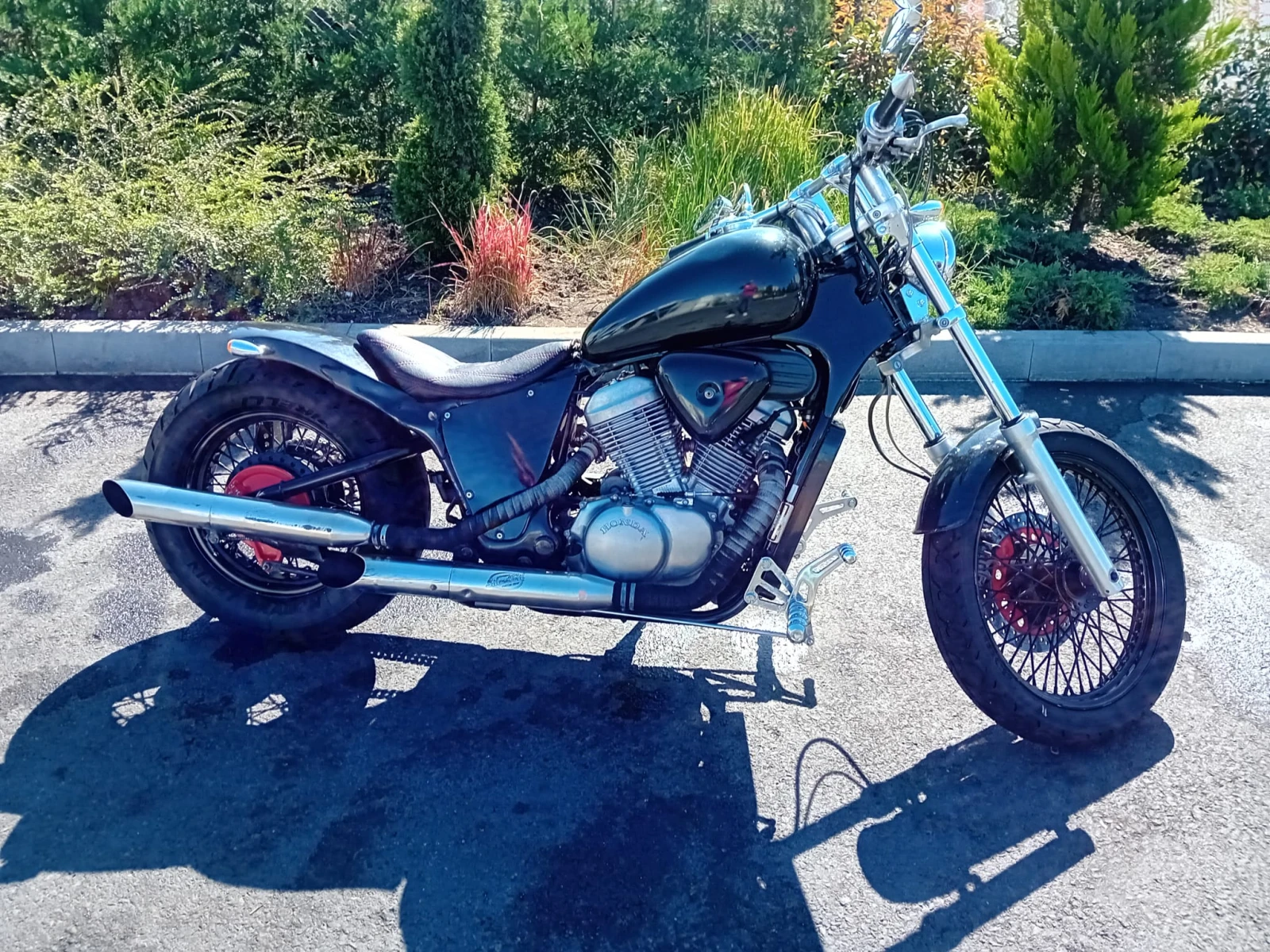 Honda Shadow, снимка 9 - Мотоциклети и мототехника - 54661666
