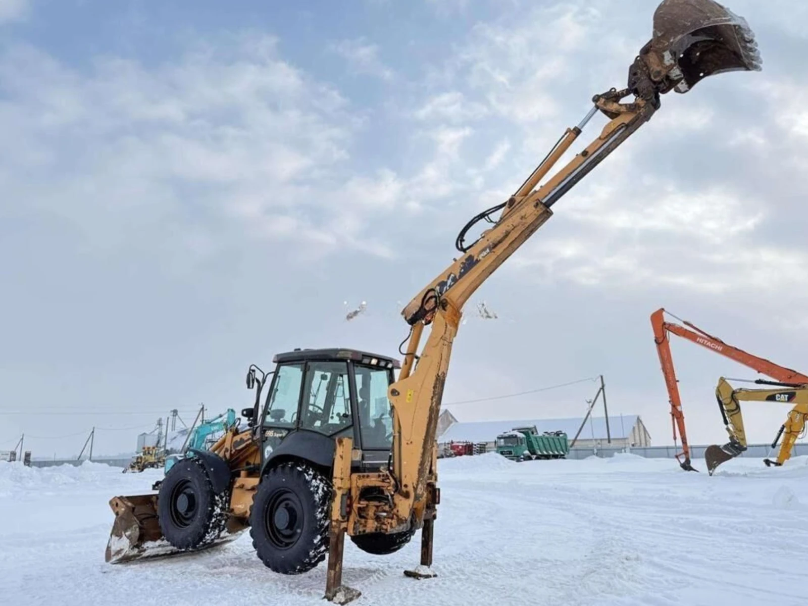 Багер Case 695 Super R Joystick, снимка 2 - Индустриална техника - 53948016