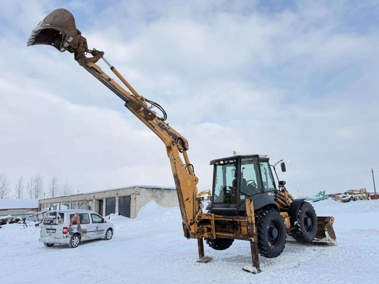 Багер Case 695 Super R Joystick, снимка 4 - Индустриална техника - 53948016