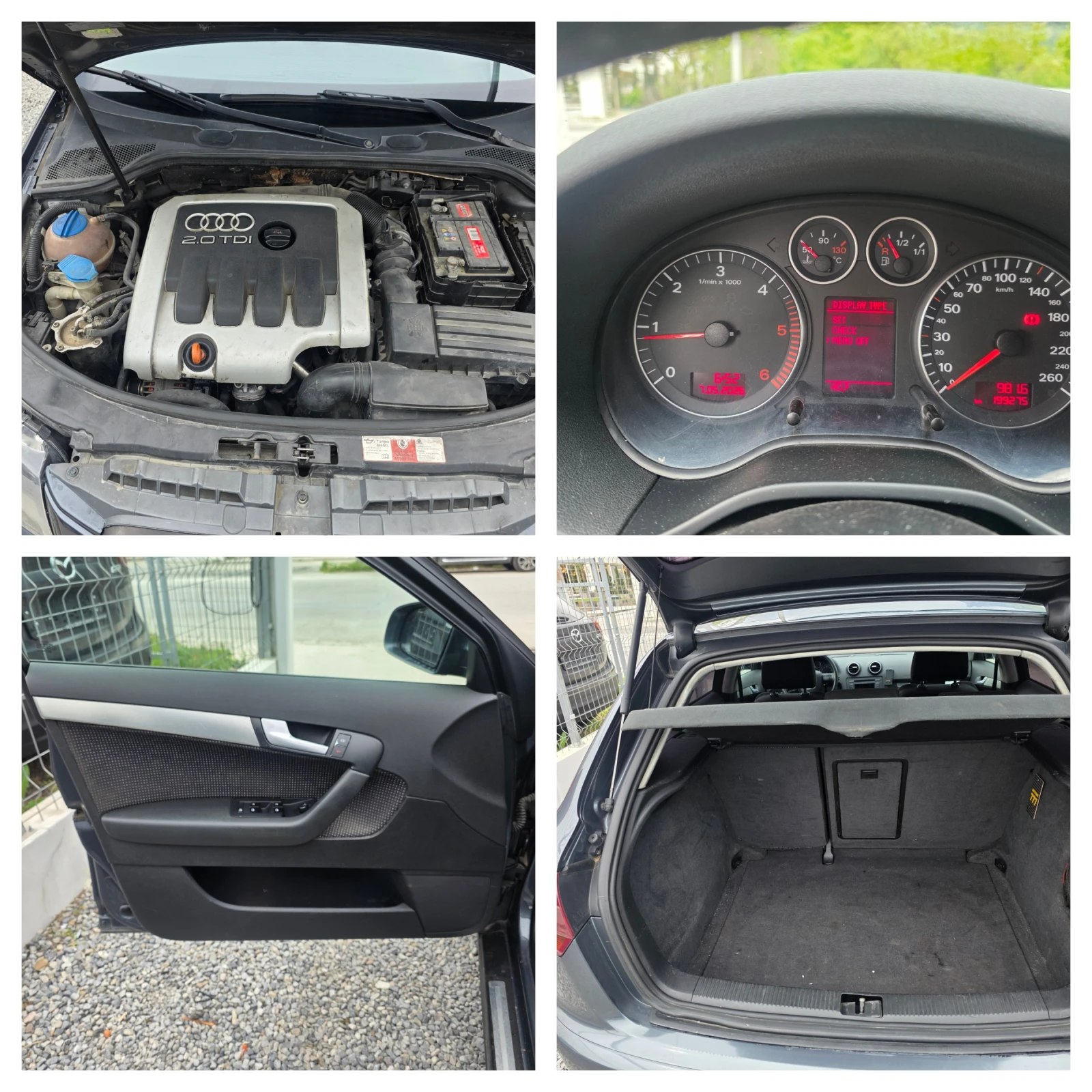 Audi A3 2.0TDI НАПЪЛО ОБСЛУЖЕН, снимка 17 - Автомобили и джипове - 54478002