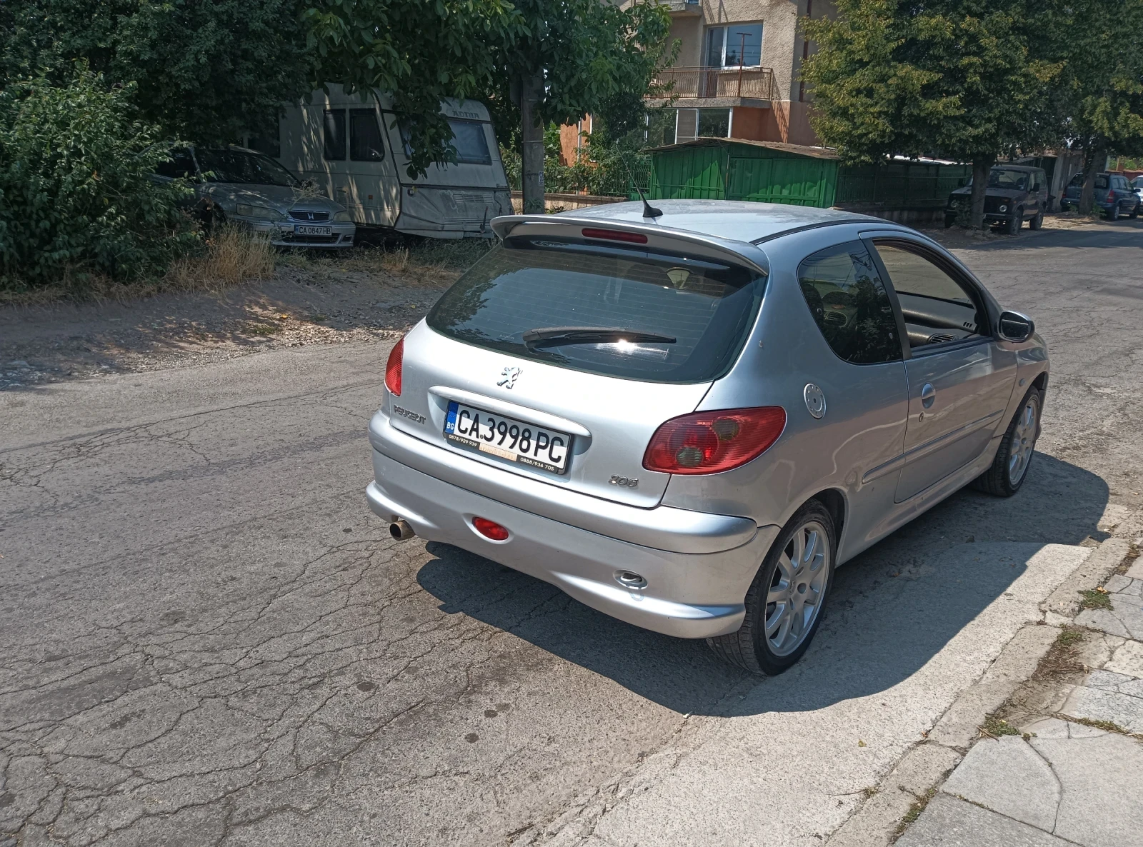 Peugeot 206, снимка 5 - Автомобили и джипове - 55704095