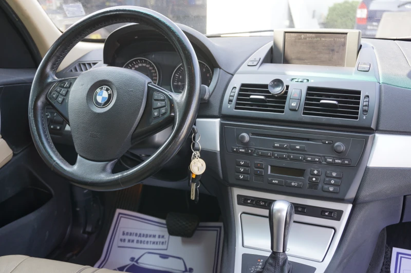 BMW X3 3.0/4Х4/Газ/Нави/Кожа/Xennon/M-пакет, снимка 11 - Автомобили и джипове - 51707185
