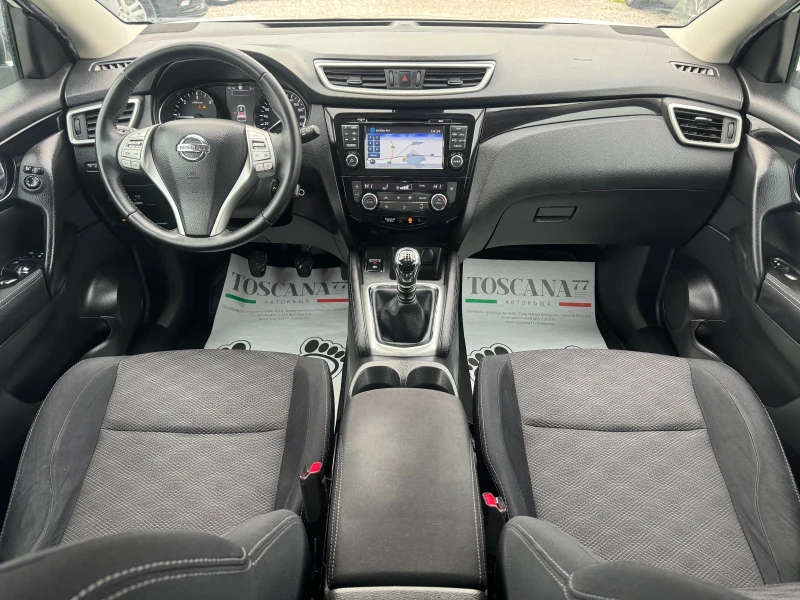 Nissan Qashqai 1.5DCI * 110k.c. * Нави * Камера* Cервизна История, снимка 6 - Автомобили и джипове - 52883519