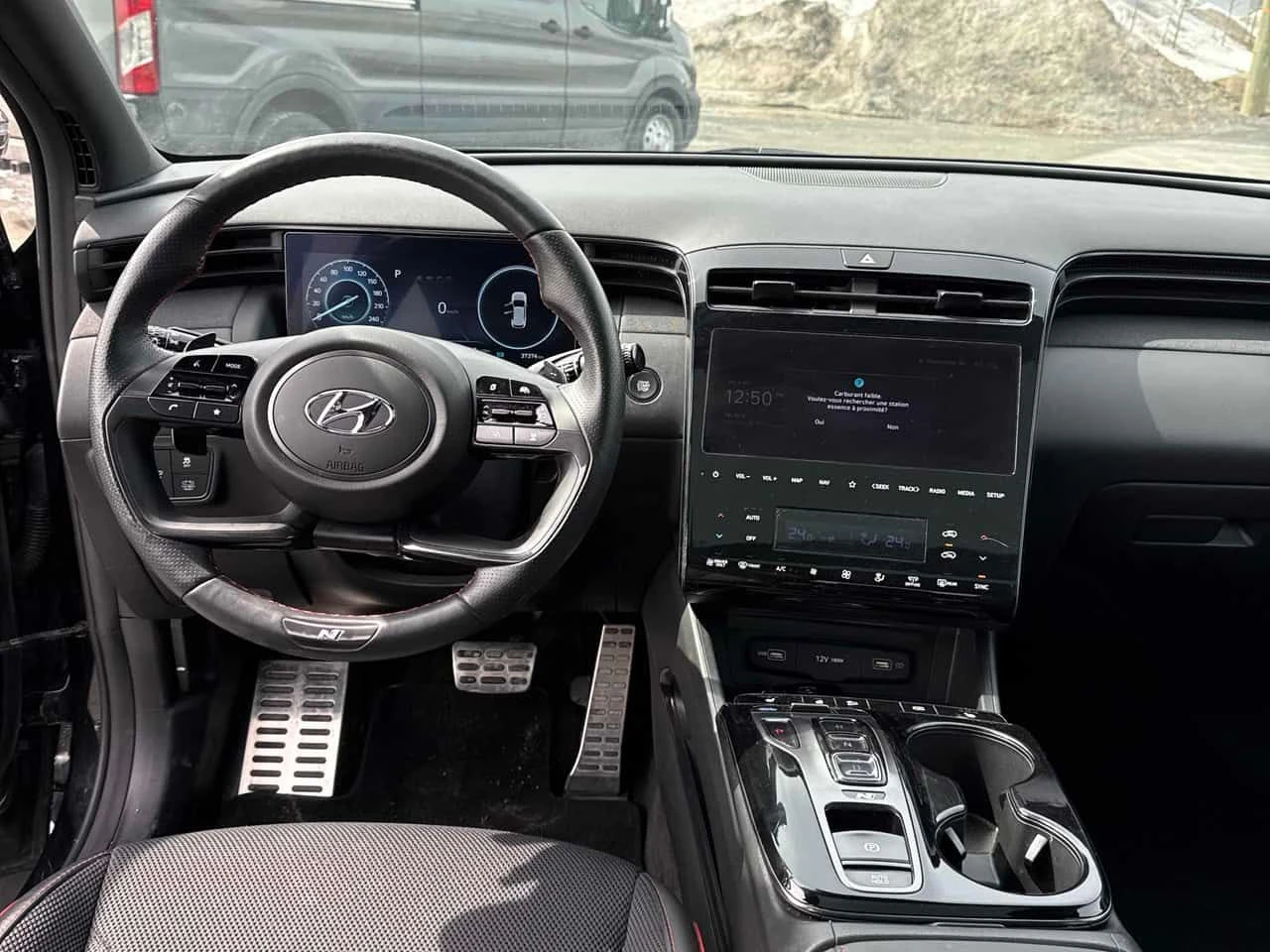 Hyundai Tucson N Line/ПАНОРАМА/ДИСТРОНИК, снимка 9 - Автомобили и джипове - 54079016