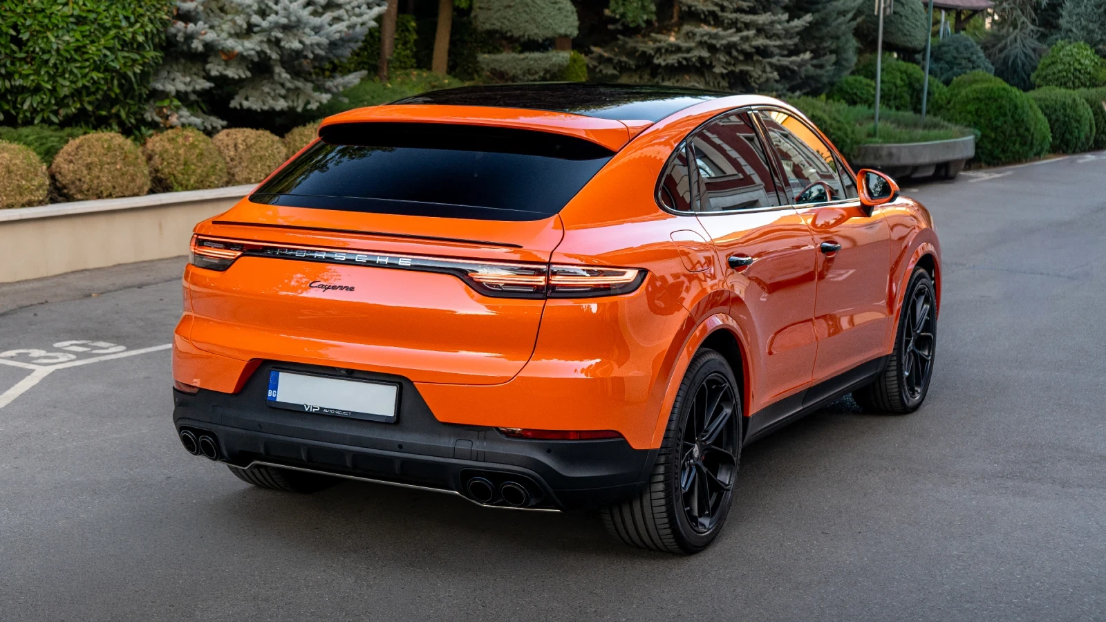 Porsche Cayenne Coupe| Lava Orange | GT Design| S OPTIC| , снимка 4 - Автомобили и джипове - 55963529