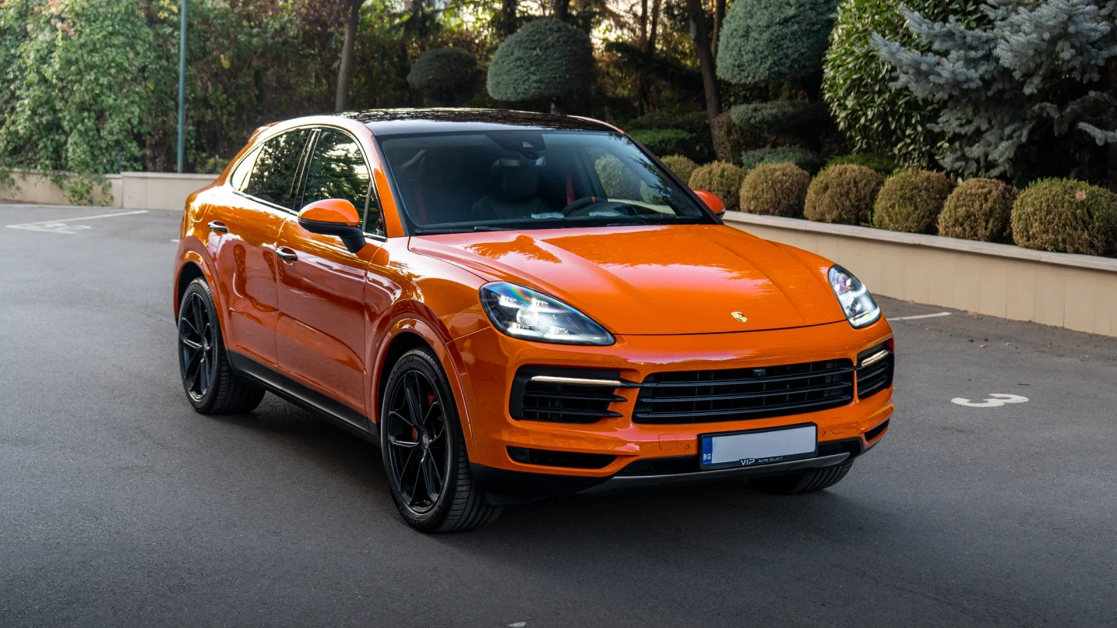 Porsche Cayenne Coupe| Lava Orange | GT Design| S OPTIC| 
