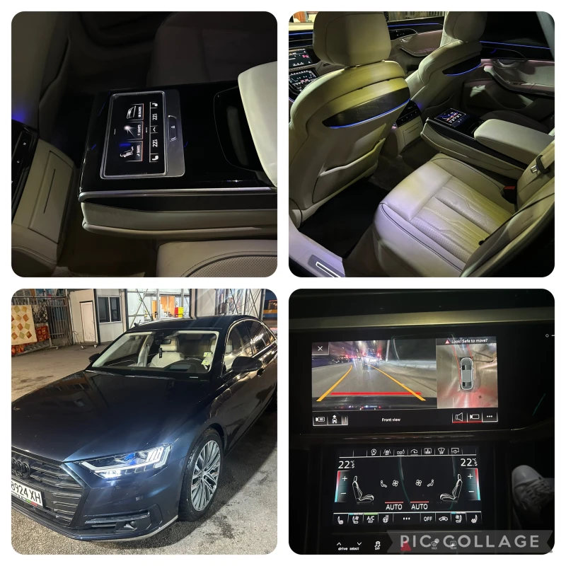 Audi A8 FULL LED* ГОТОВ ЛИЗИНГ* ФУЛЛЛ* ЗАВИВАЩ ЗАДЕН МОСТ , снимка 12 - Автомобили и джипове - 47383123