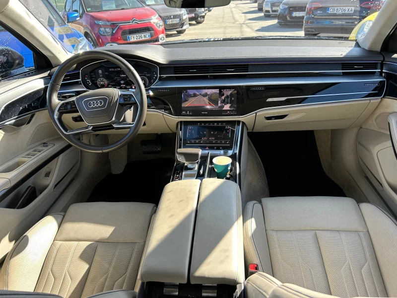 Audi A8 FULL LED* ГОТОВ ЛИЗИНГ* ФУЛЛЛ* ЗАВИВАЩ ЗАДЕН МОСТ , снимка 14 - Автомобили и джипове - 47383123