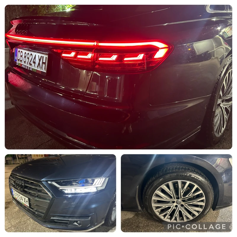 Audi A8 FULL LED* ГОТОВ ЛИЗИНГ* ФУЛЛЛ* ЗАВИВАЩ ЗАДЕН МОСТ , снимка 13 - Автомобили и джипове - 47383123