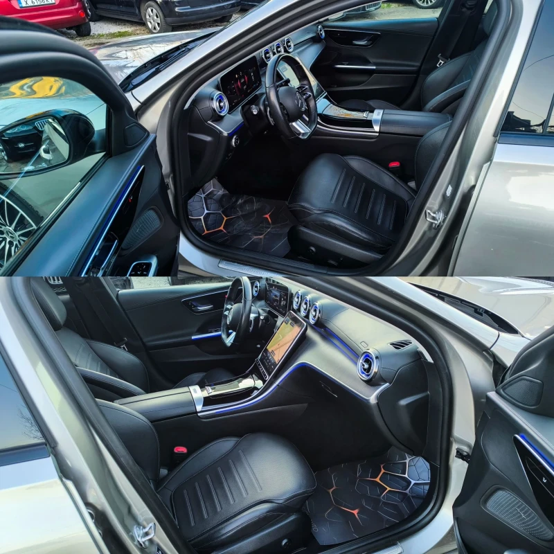 Mercedes-Benz C 220 D AMG LINE Mild HYBRID 4-MATIC 9G ПАНОРАМА , снимка 8 - Автомобили и джипове - 53166869