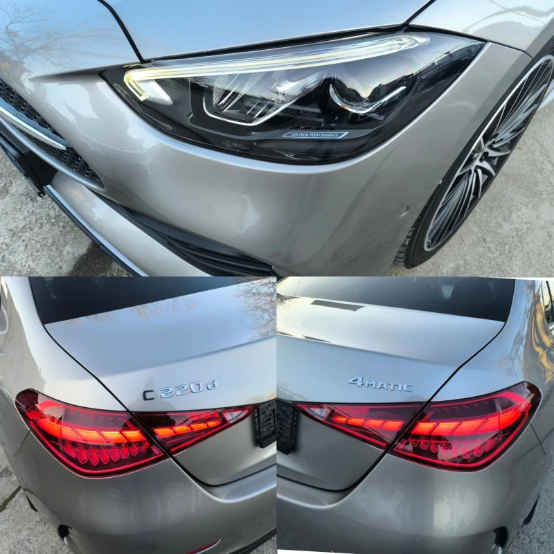 Mercedes-Benz C 220 D AMG LINE Mild HYBRID 4-MATIC 9G ПАНОРАМА , снимка 16 - Автомобили и джипове - 53166869