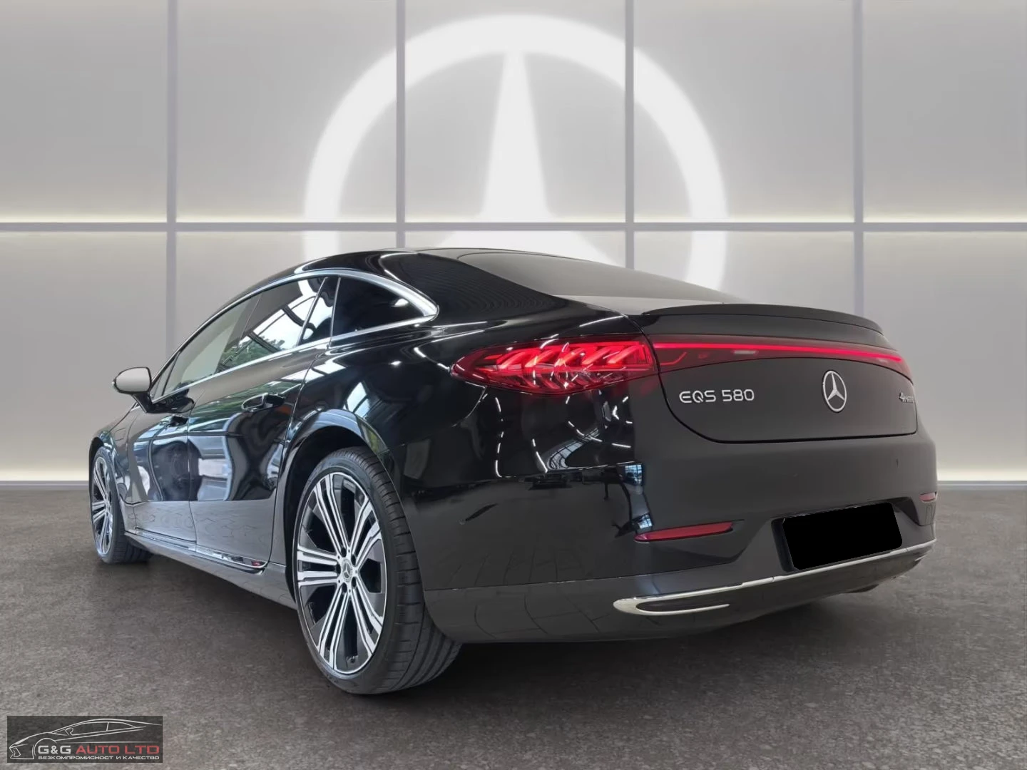 Mercedes-Benz EQS 580 4MATIC/523HP/PANO/360/AIRM./AHK/BURM/MEMO/409g - изображение 3