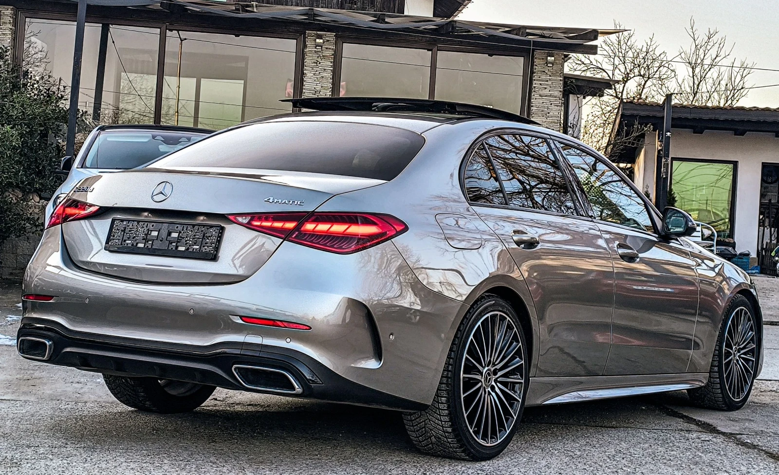 Mercedes-Benz C 220 D AMG LINE Mild HYBRID 4-MATIC 9G ПАНОРАМА  - изображение 4