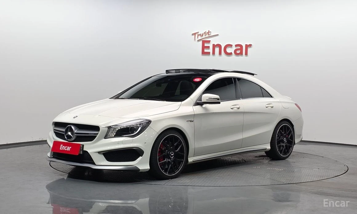 Mercedes-Benz CLA 45 AMG * 4MATIC* КОЖА* ПОДГРЕВ* ПАНОРАМА* КРАЙНА ЦЕНА*  | Auto.bg — изображение 1