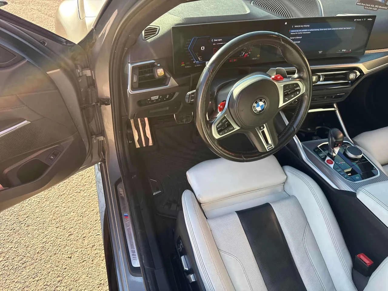 BMW M3 COMPETITION * ДИСТРОНИК* 360 КАМЕРА* ОБУХДВАНЕ* , снимка 8 - Автомобили и джипове - 54343491