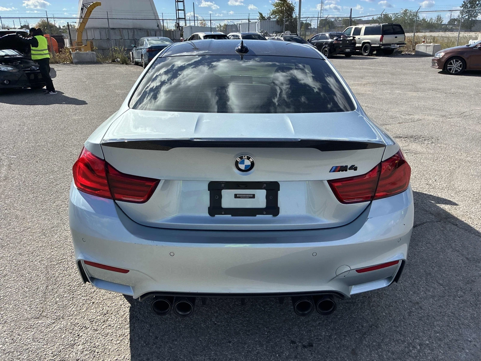 BMW M4 Coupe* Back cam* H&K* Подгрев* 2ключа* Keyless, снимка 4 - Автомобили и джипове - 56366960