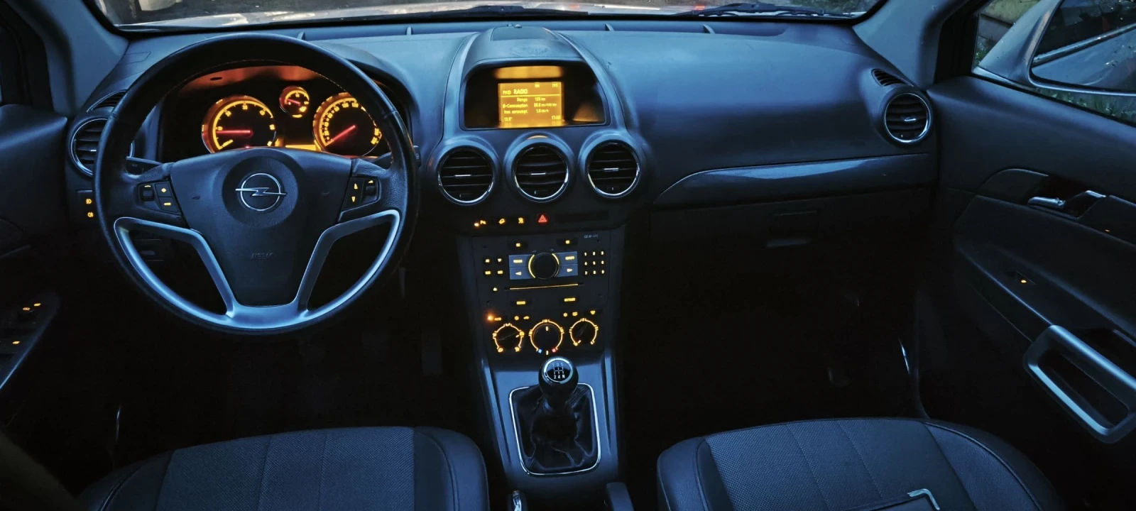 Opel Antara 2.0 CDTI 4?4 Кожа, подгрев!!!, снимка 14 - Автомобили и джипове - 53750908