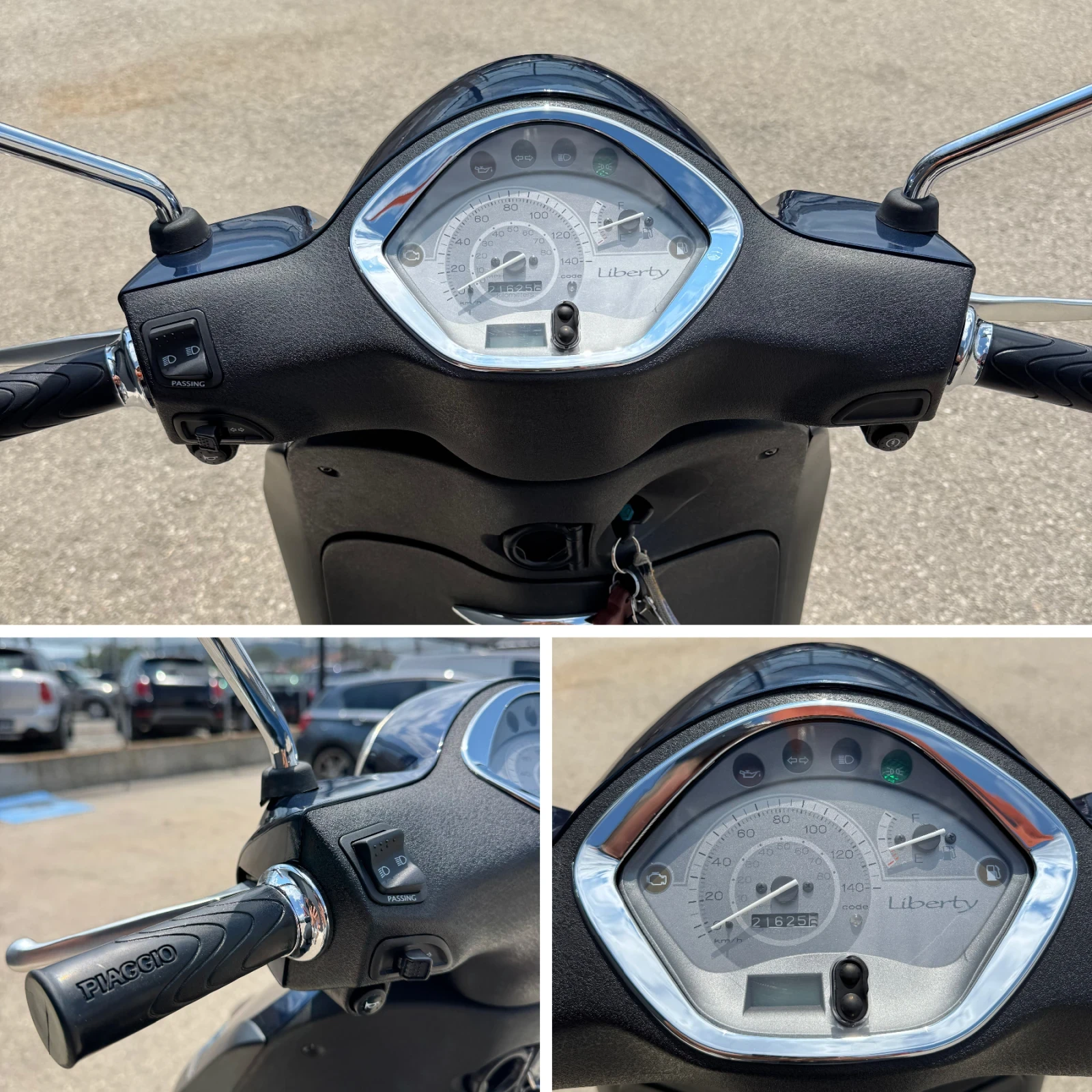 Piaggio Liberty 150-КАТО НОВ!, снимка 17 - Мотоциклети и мототехника - 55068290