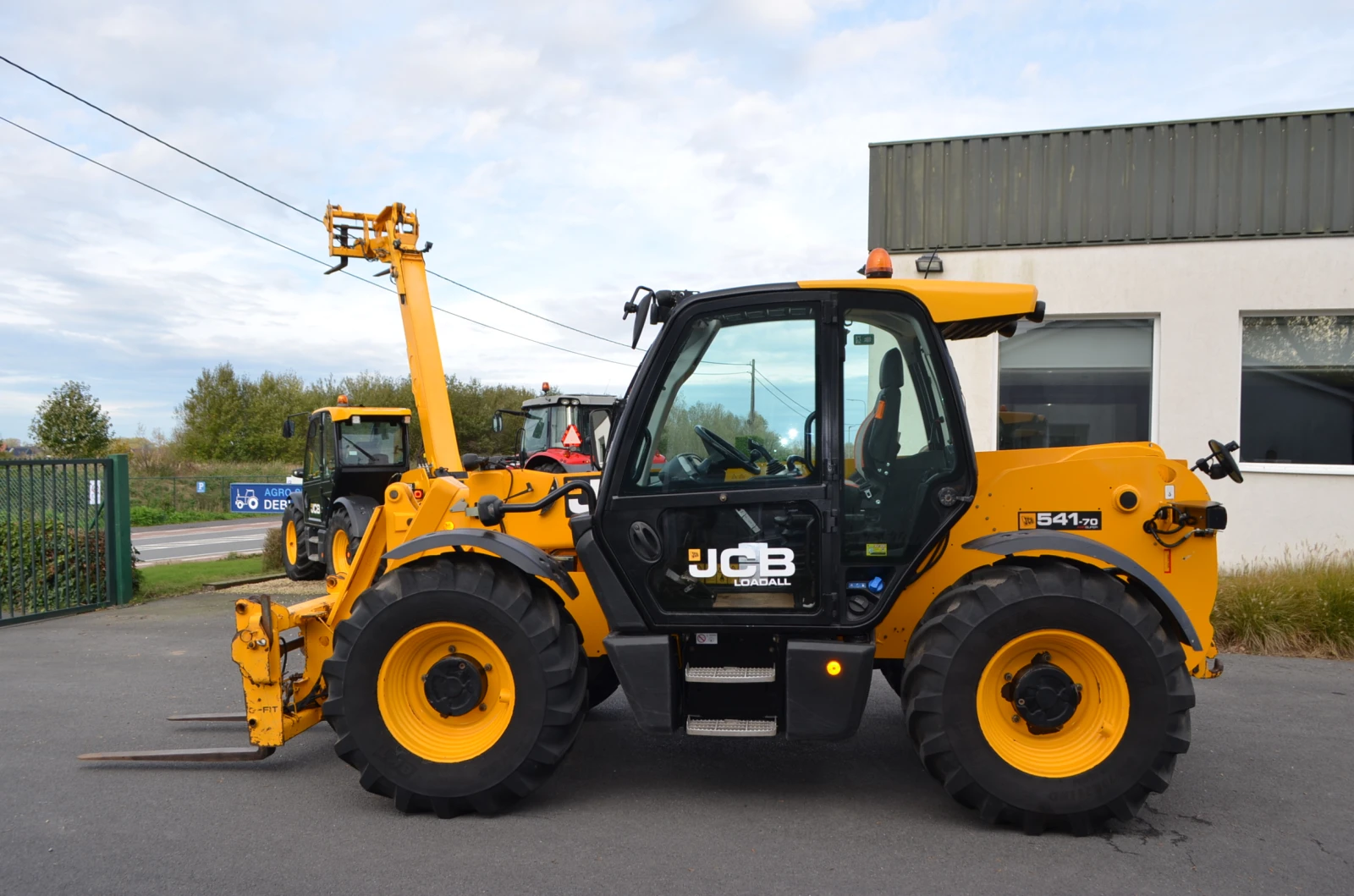 Телескопичен товарач JCB 541-70 Agri Super, снимка 2 - Селскостопанска техника - 55937946