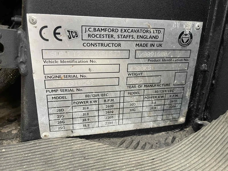 Мотокар Други JCB 30D , снимка 10 - Индустриална техника - 38634306