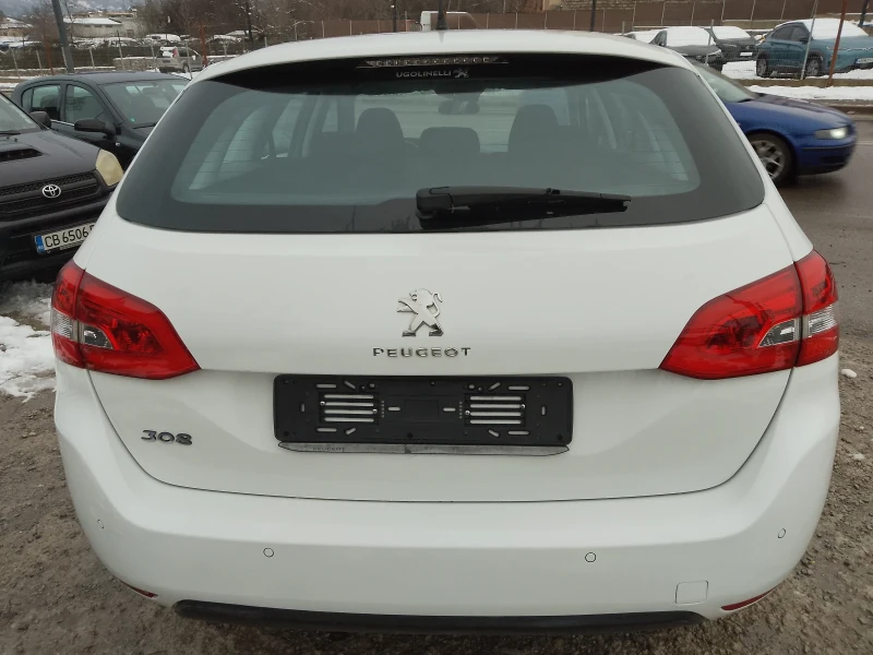 Peugeot 308 1.6 HDI/NAVI/ОБСЛУЖЕНА/EURO-6, снимка 6 - Автомобили и джипове - 48472466