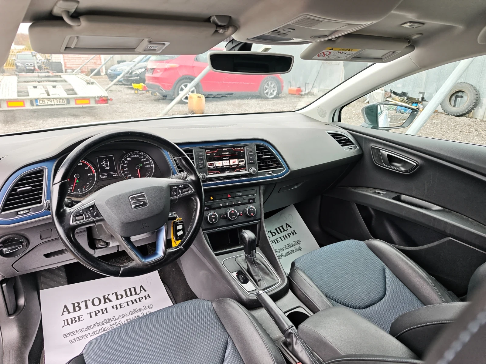 Seat Leon 1.4TGI AUTOMATIC FULL LED EURO 6B | Mobile.bg   11