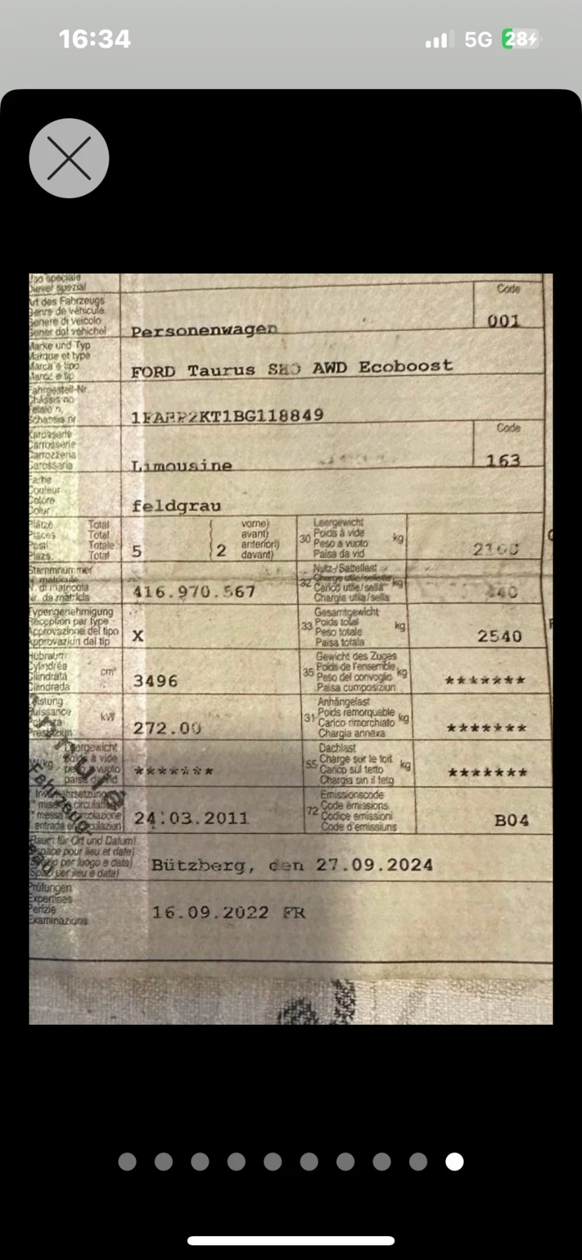 Ford Taurus SHO AWD Ecoboost - изображение 10