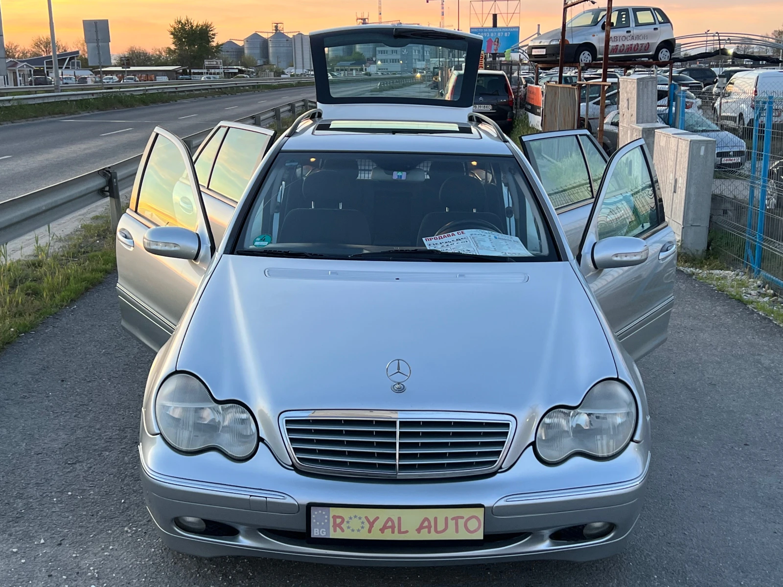 Mercedes-Benz C 220 ЛИЗИНГ-АВТОМАТ-КЛИМА, снимка 16 - Автомобили и джипове - 54305914