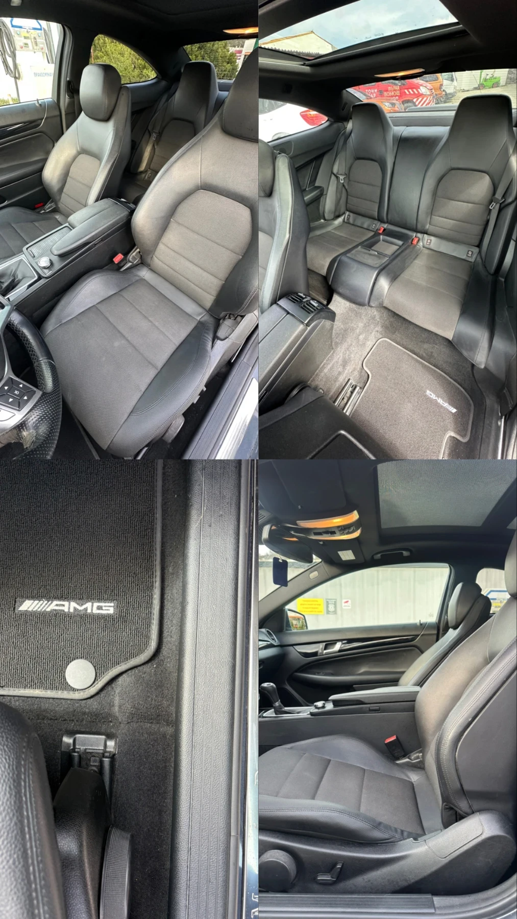 Mercedes-Benz C 180 Coupe/ AMG pack/ harman kardon, снимка 11 - Автомобили и джипове - 54823688