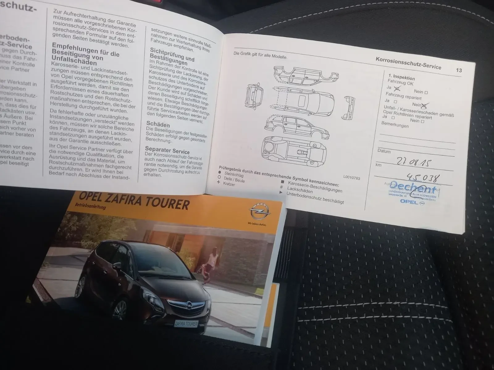 Opel Zafira 2.0, снимка 11 - Автомобили и джипове - 55069167