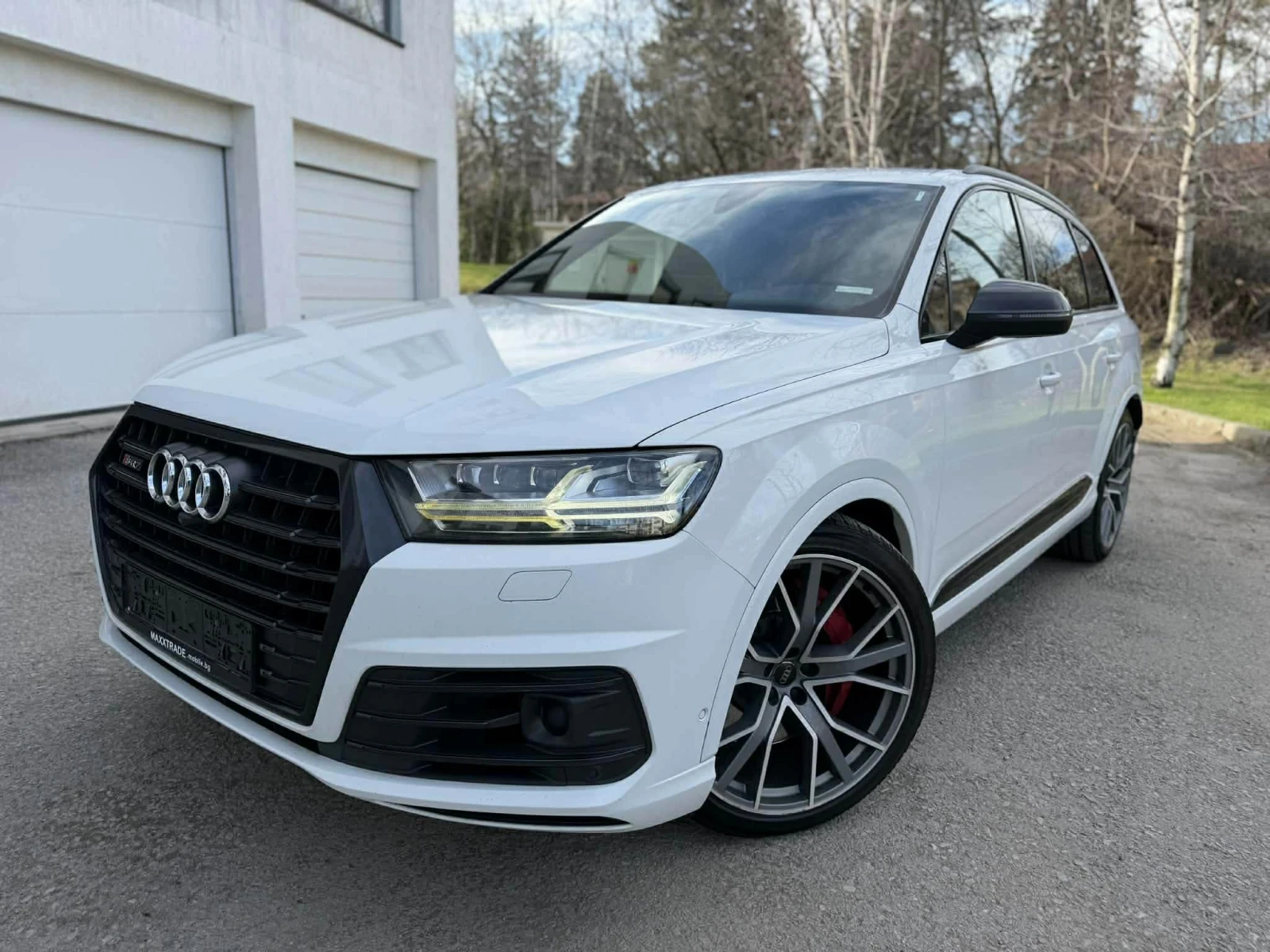 Audi SQ7 ПОДГРЕВ / 360 КАМЕРИ, снимка 3 - Автомобили и джипове - 54127995
