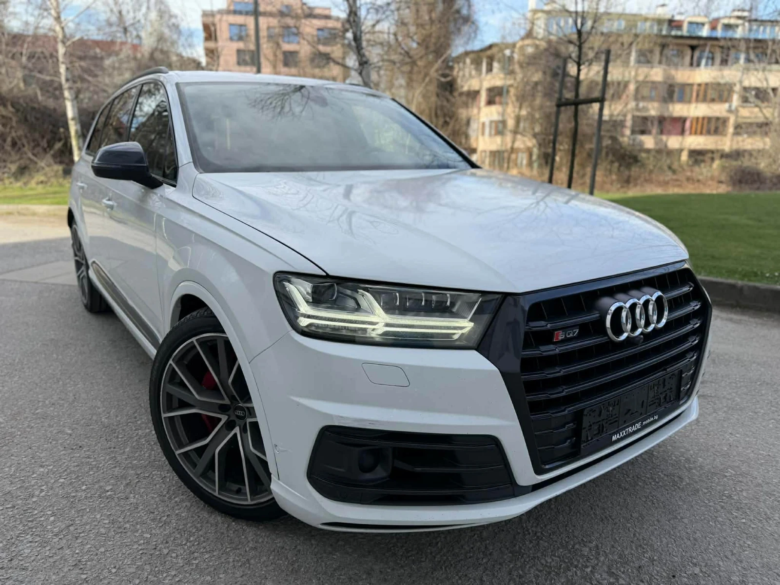 Audi SQ7 ПОДГРЕВ / 360 КАМЕРИ | Auto.bg — изображение 1