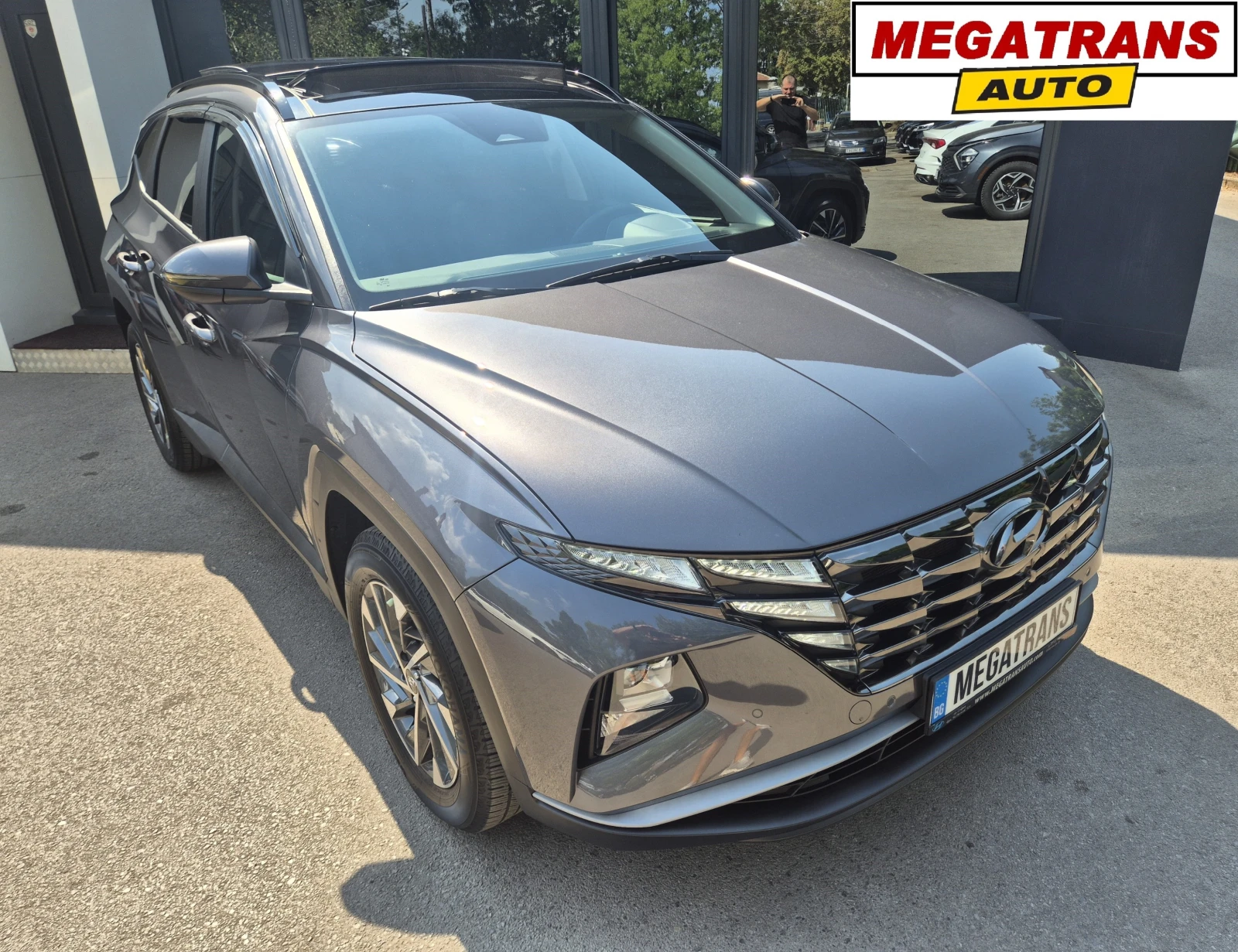 Hyundai Tucson ПАНОРАМА 1.6cm3 Турбо - Наличен в БГ
