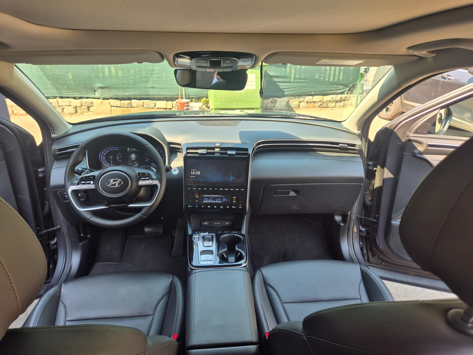 Hyundai Tucson ПАНОРАМА 1.6cm3 Турбо - Наличен в БГ, снимка 8 - Автомобили и джипове - 56021763