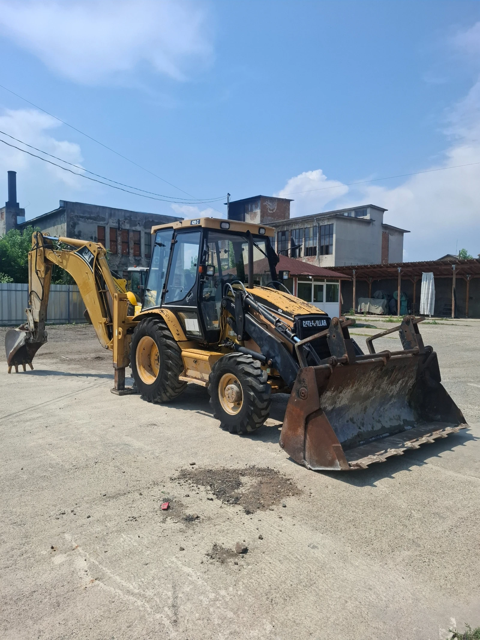 Багер Caterpillar 428С - изображение 2