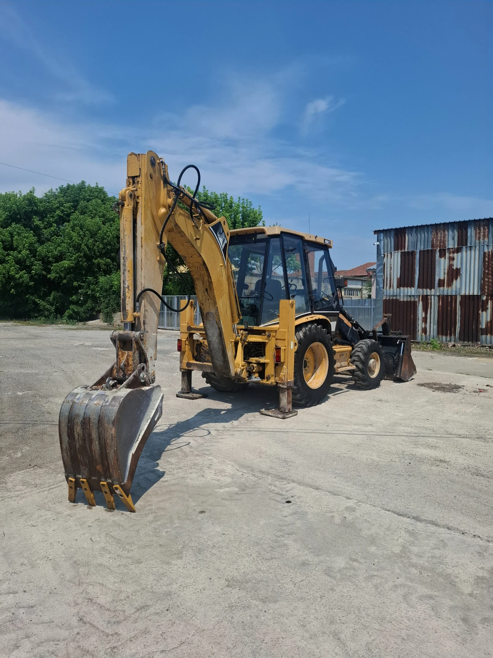 Багер Caterpillar 428С - изображение 4