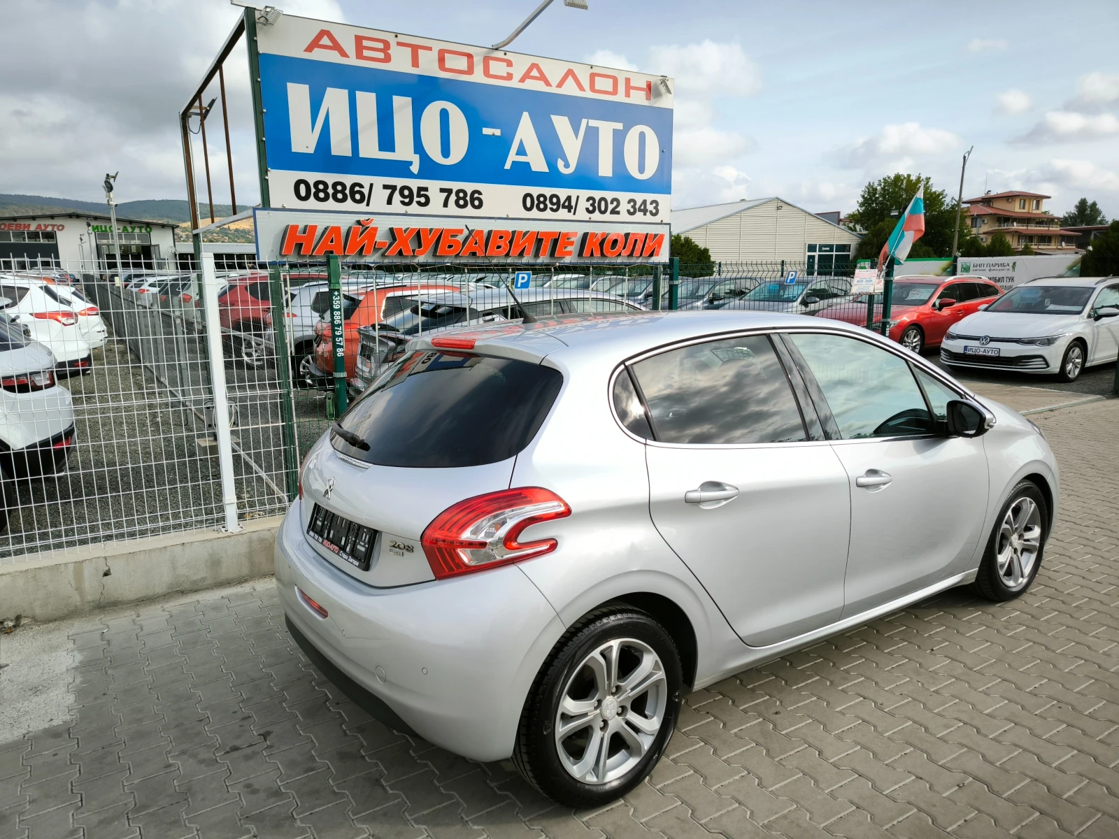 Peugeot 208 1, 6HDi-92k.c.HABИ, LED, EBPO 5B! - изображение 6