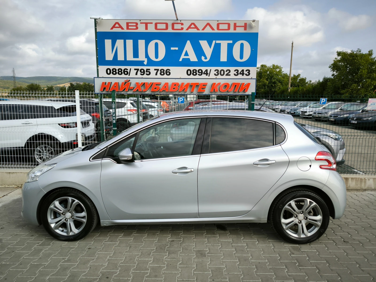 Peugeot 208 1, 6HDi-92k.c.HABИ, LED, EBPO 5B! - изображение 3