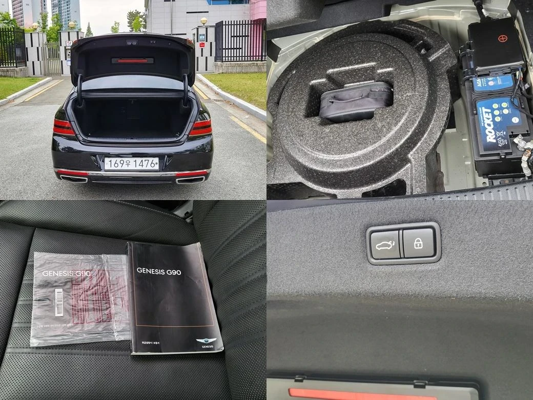 Genesis G90 3.8AWD Premium Luxury* Distronic* 360* Обдух* HUD, снимка 14 - Автомобили и джипове - 54781828